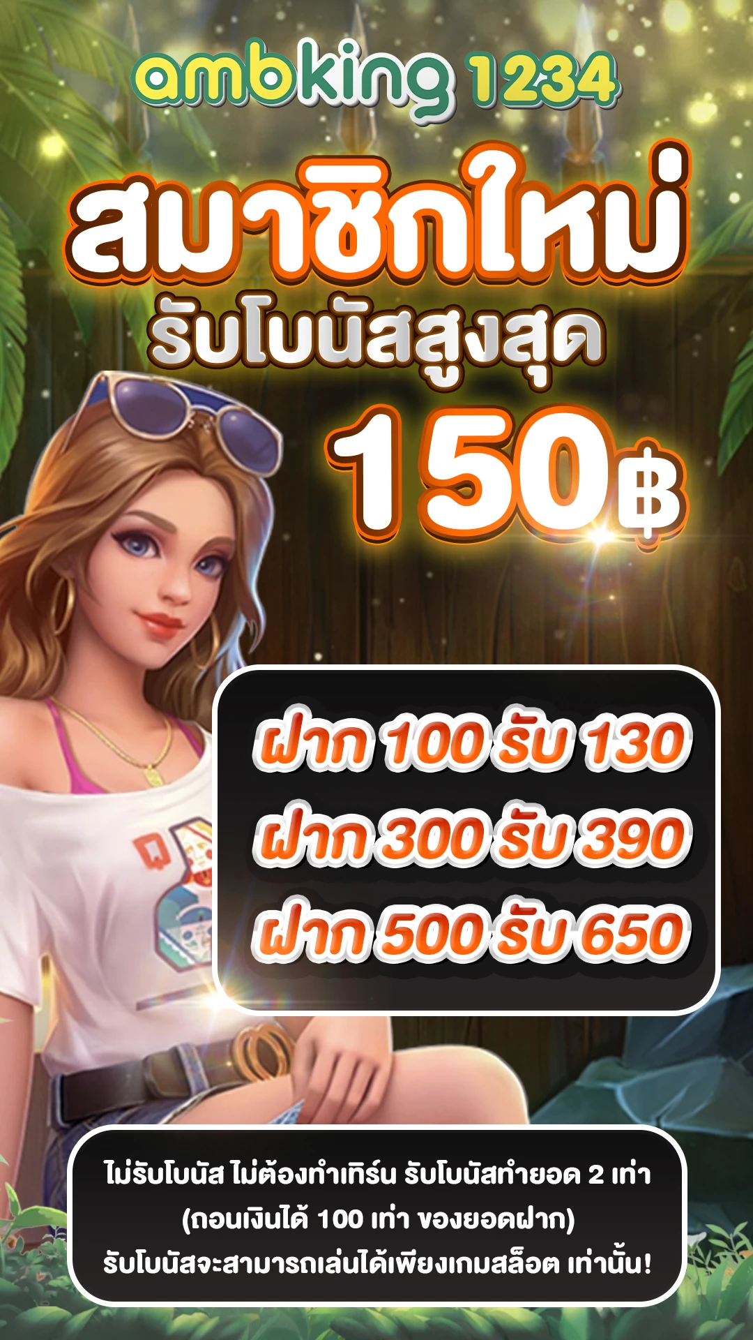 เว็บ พนันไม่มีขั้นต่ํา - แบนเนอร์โปรโมชั่น