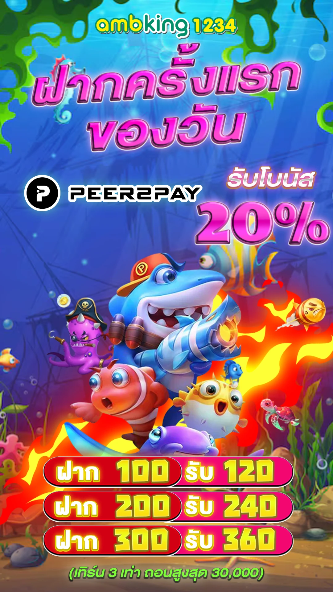 เว็บสล็อตแตกง่าย 2023 ฝากถอน ไม่มี ขั้น ต่ํา - แบนเนอร์โปรโมชั่น